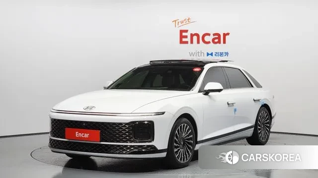 Hyundai Grandeur (GN7) 2023 Белый из Кореи