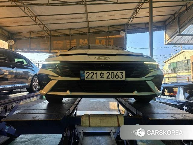 Hyundai The New Avante (CN7) 2023 Белый из Кореи