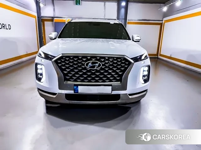 Hyundai Palisade 2022 Белый из Кореи