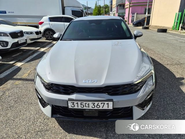 Kia The New K5 3rd generation 2025 Серебристо-серый из Кореи