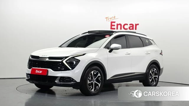 Kia Sportage 5th Generation Hybrid 2021 Белый из Кореи