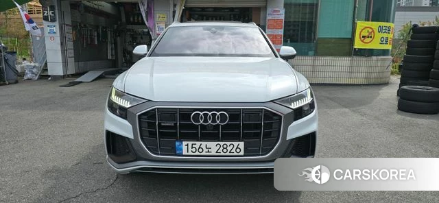 Audi Q8 (4M) 2021 Белый из Кореи