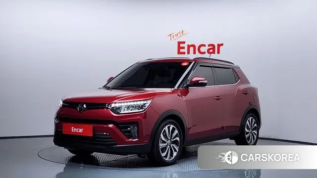 Ssangyong Berry New Tivoli 2021 Красный из Кореи