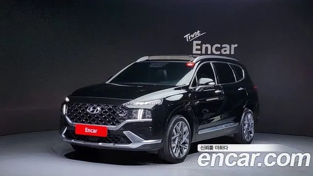 Hyundai The New Santa Fe 2020 Черный из Кореи