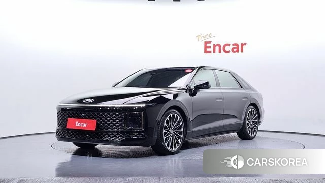 Hyundai Grandeur Hybrid (GN7) 2023 Черный из Кореи