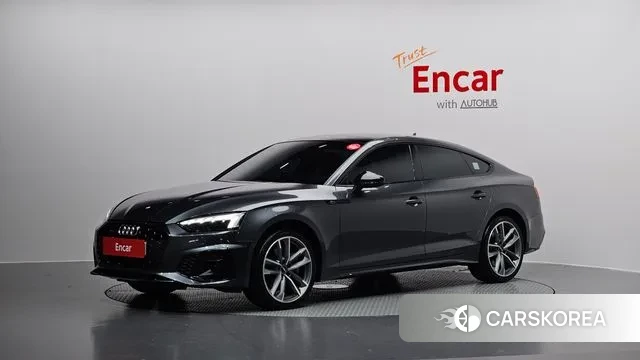 Audi A5 (F5) 2020 Серый из Кореи