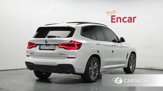 BMW X3 (G01) 2021 Белый из Кореи