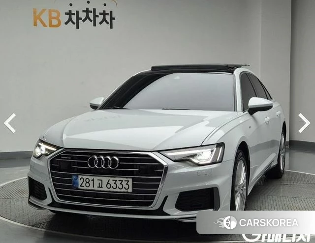 Audi A6 (C8) 2021 Белый из Кореи