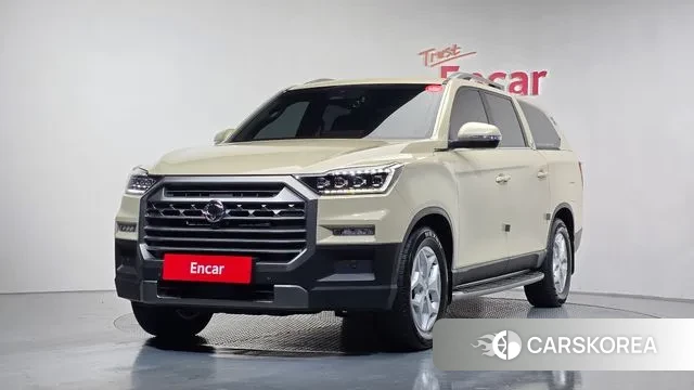 Ssangyong The New Rexton Sport 2023 Жемчужный цвет из Кореи