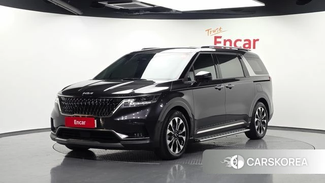 Kia Carnival 4th generation 2023 Серый из Кореи