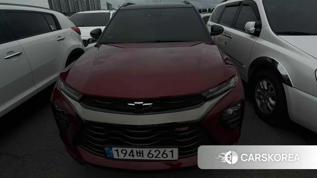Chevrolet (GM Daewoo) Trailblazer 2022 Красный из Кореи