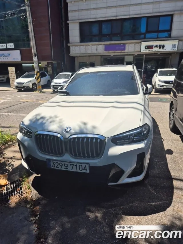 BMW X3 (G01) 2022 Белый из Кореи