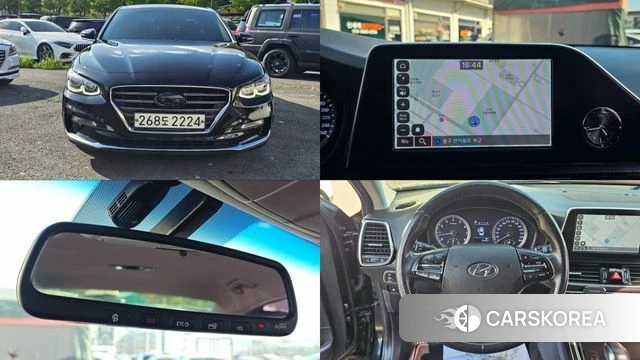 Hyundai Grandeur IG 2018 Черный из Кореи