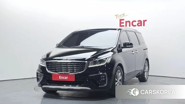 Kia The New Carnival 2019 Черный из Кореи