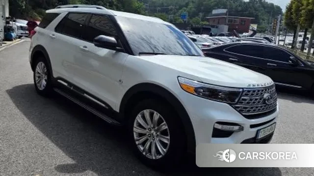 Ford Explorer 6th Generation 2021 Белый из Кореи