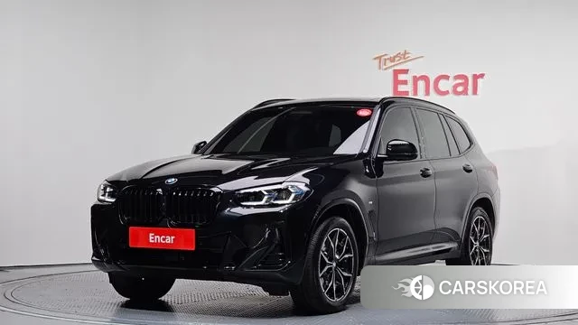 BMW X3 (G01) 2024 Черный из Кореи