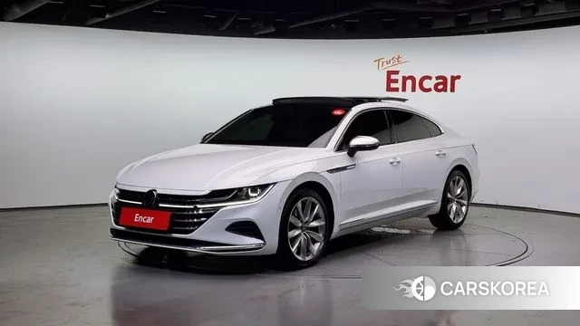 Volkswagen Arteon 2023 Белый из Кореи