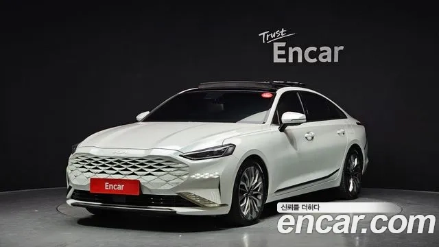 Kia K8 2021 Белый из Кореи