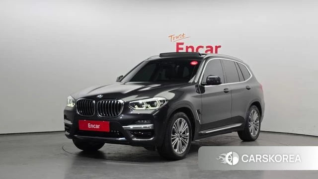 BMW X3 (G01) 2020 Черный из Кореи