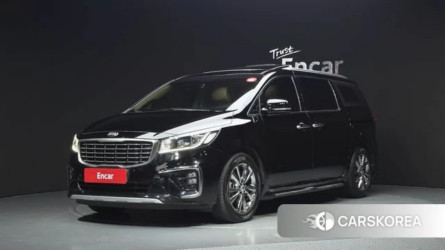 Kia The New Carnival 2019 Черный из Кореи