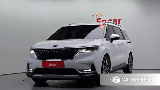 Kia Carnival 4th generation 2021 Белый из Кореи