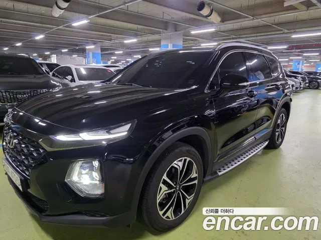 Hyundai Santa Fe TM 2018 Черный из Кореи