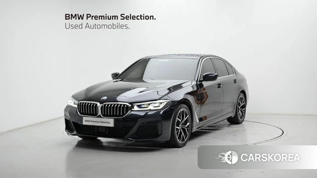 BMW 5 Series (G30) 2022 Черный из Кореи