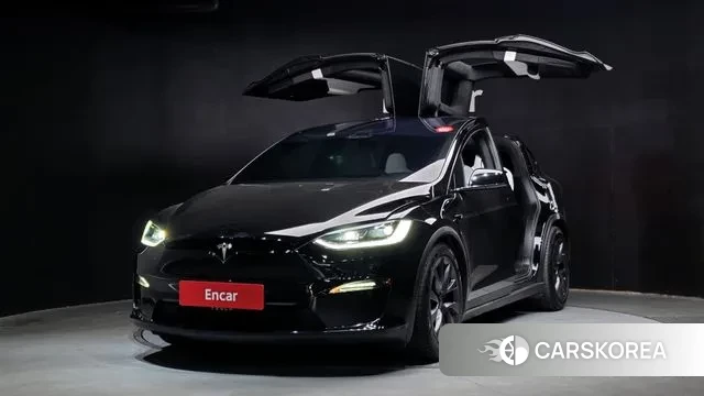 Tesla Model X 2024 Черный из Кореи