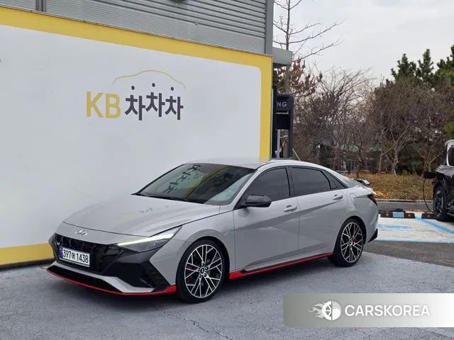 Hyundai Avante (CN7) 2023 Серый из Кореи