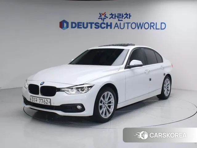 BMW 3 Series (F30) 2018 Белый из Кореи