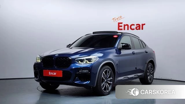 BMW X4 (G02) 2019 Синий из Кореи