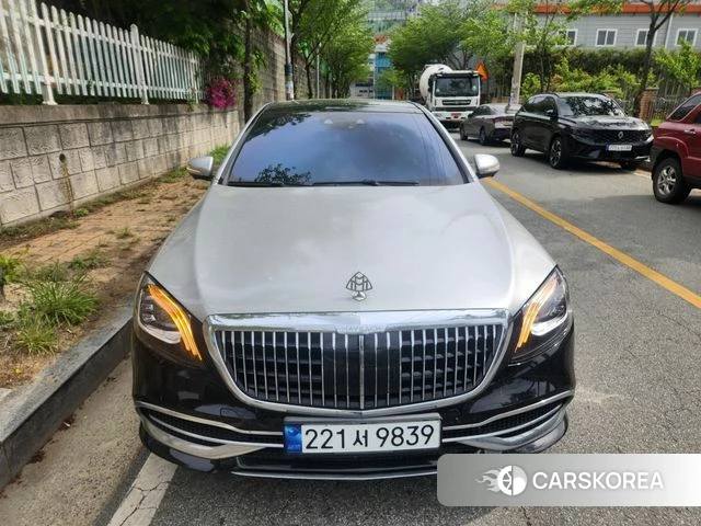 Mercedes-Benz S-Class W222 2018 Черный из Кореи