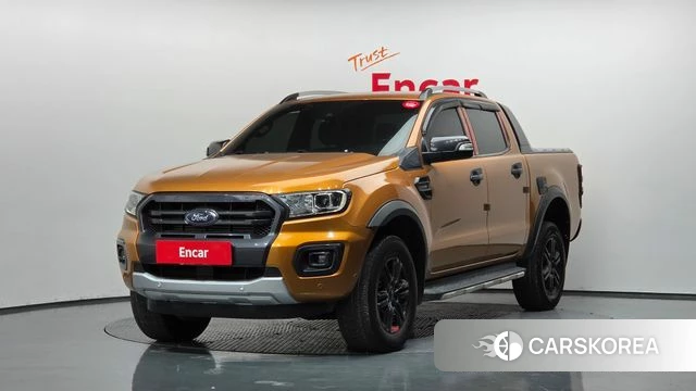 Ford Ranger 3rd Generation 2021 Оранжевый из Кореи