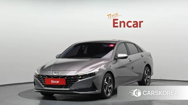 Hyundai Avante (CN7) 2020 Серебристо-серый из Кореи