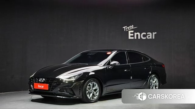 Hyundai Sonata (DN8) 2022 Черный из Кореи