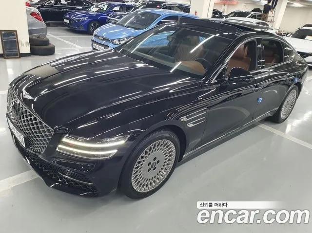 Genesis G80 (RG3) 2020 Черный из Кореи