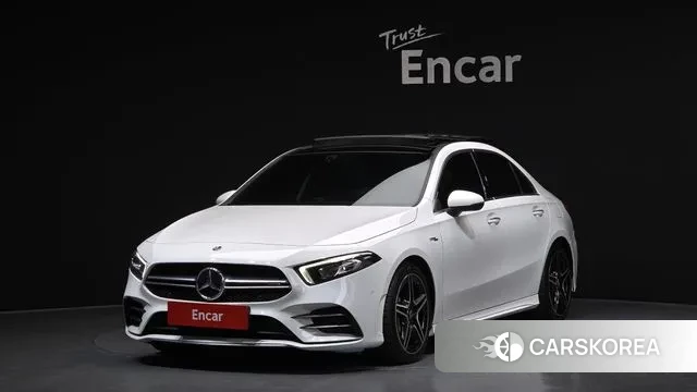 Mercedes-Benz A-Class W177 2020 Белый из Кореи