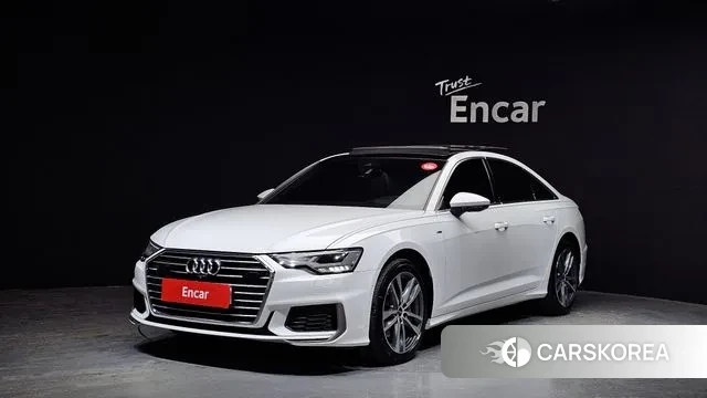 Audi A6 (C8) 2022 Белый из Кореи