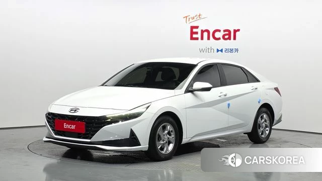 Hyundai Avante (CN7) 2020 Белый из Кореи