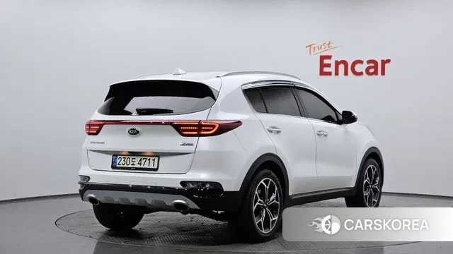 Kia Sportage The Bold 2019 Белый из Кореи