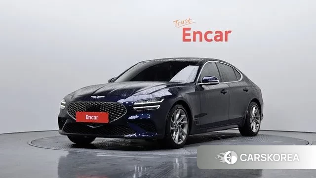 Genesis The New G70 2021 Синий из Кореи