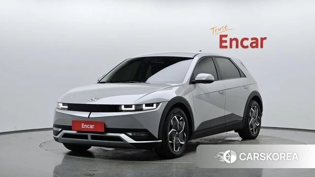 Hyundai Ionic 5 2022 Серебристо-серый из Кореи