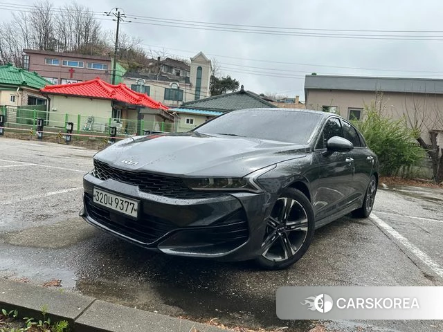 Kia K5 3rd generation 2020 Серый из Кореи
