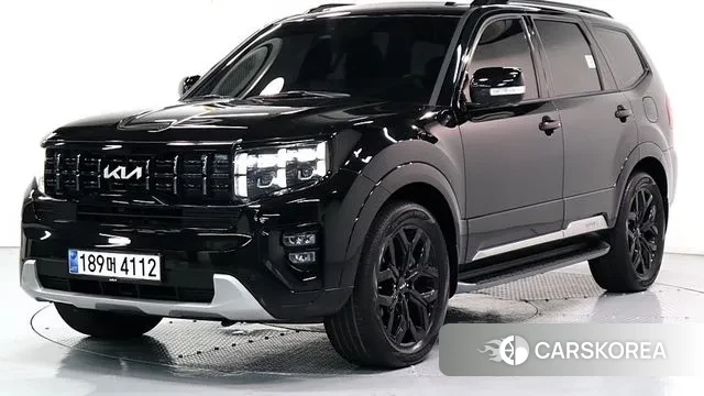 Kia Mohave Master 2023 Черный из Кореи