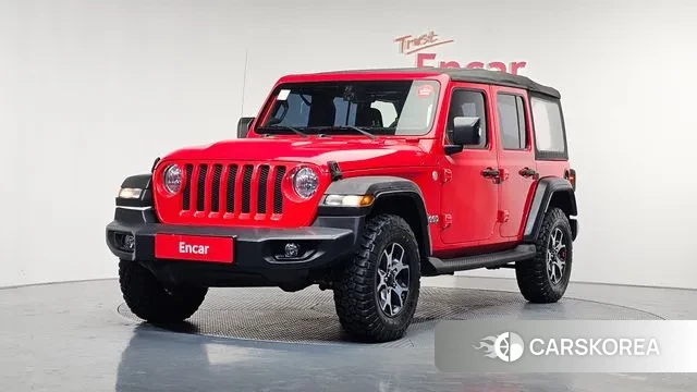 Jeep Wrangler (JL) 2018 Красный из Кореи