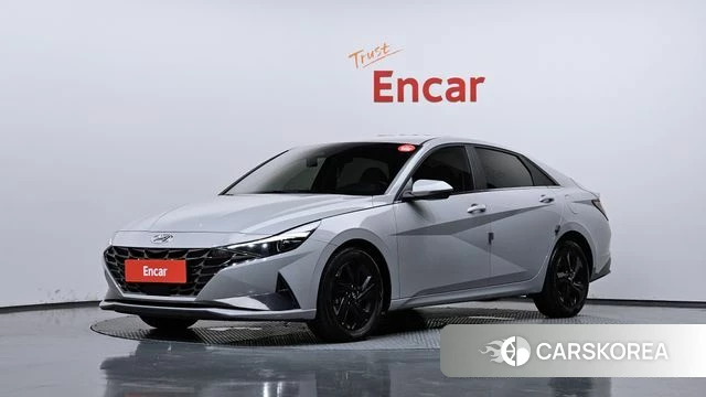 Hyundai Avante (CN7) 2020 Серебристо-серый из Кореи
