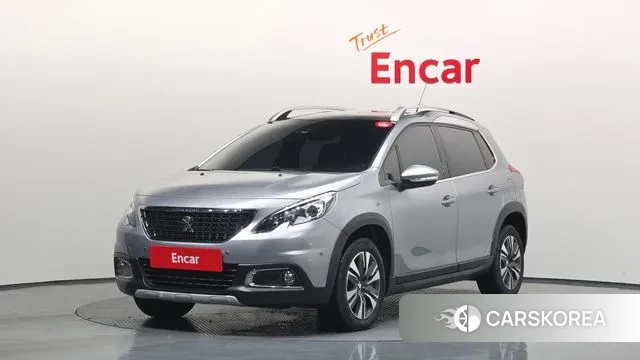 Peugeot 2008 2018 Серебряный из Кореи