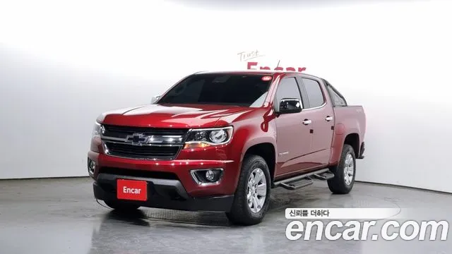 Chevrolet (GM Daewoo) Colorado 2020 Красный из Кореи