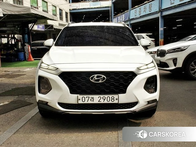 Hyundai Santa Fe TM 2018 Белый из Кореи
