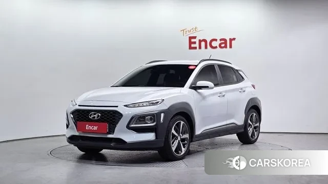 Hyundai Kona 2018 Белый из Кореи
